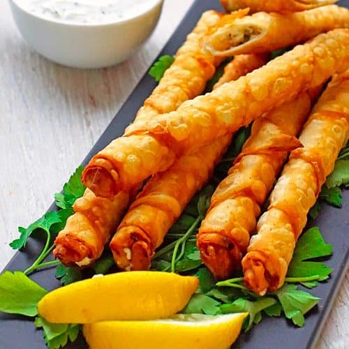 Sigara Böreği - Zigarrenbörek - So nach Gefühl Sigara Böreği - Zigarrenbörek - So nach Gefühl