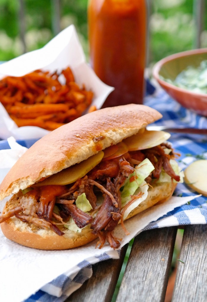 Pulled Beef Sandwich à la Streetfood So nach Gefühl