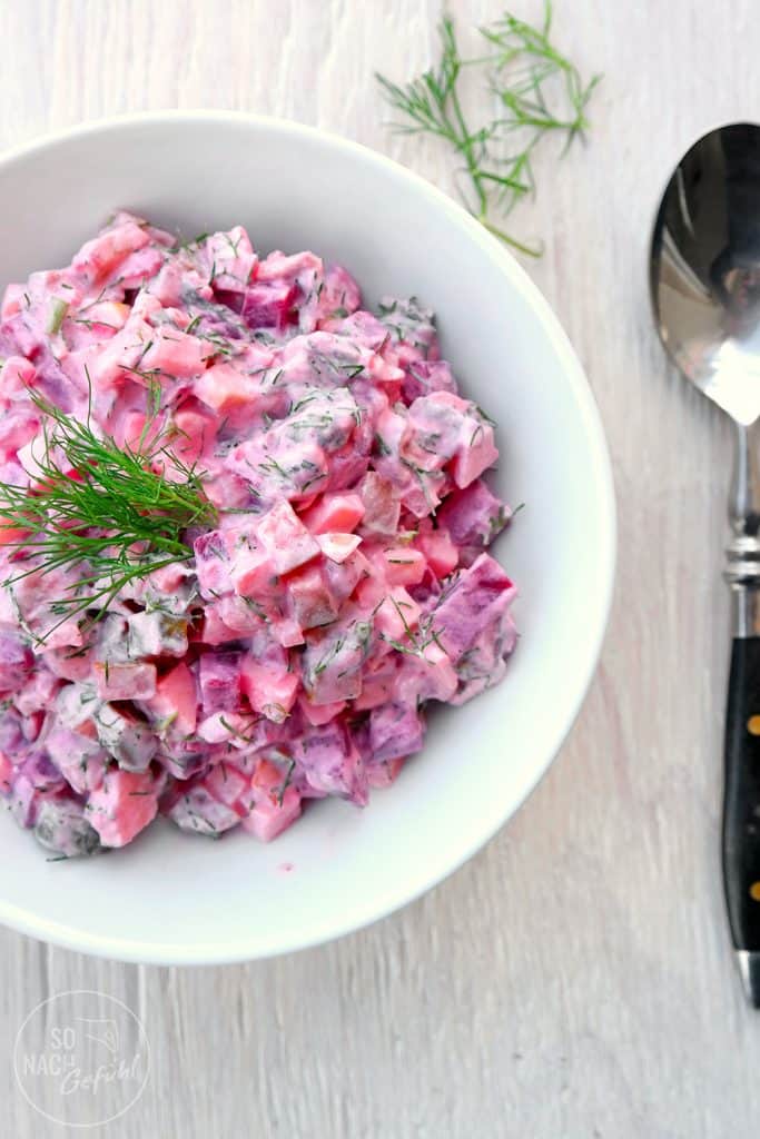 Roter Heringssalat - So nach Gefühl