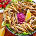 Hamsi – anatolische, frittierte Sardellen