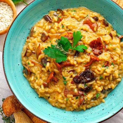 Cremiges Pilzrisotto für alle Tage - So nach Gefühl
