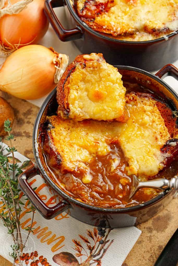 Französische Zwiebelsuppe