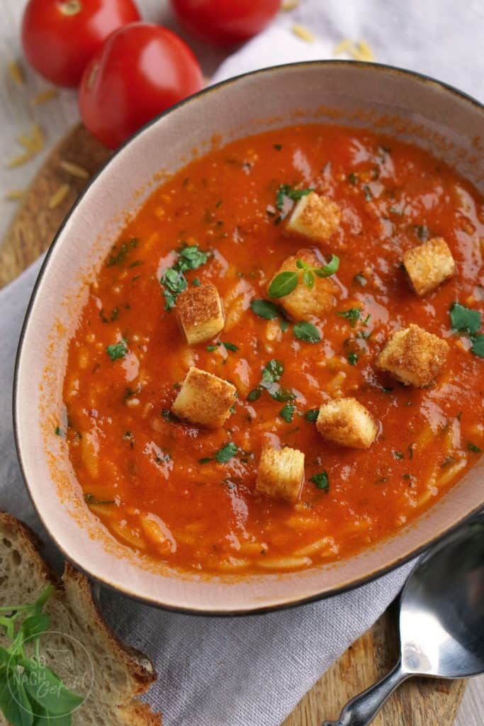 Anatolische Tomatensuppe – Domates Çorbası