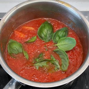 einfache Tomatensoße