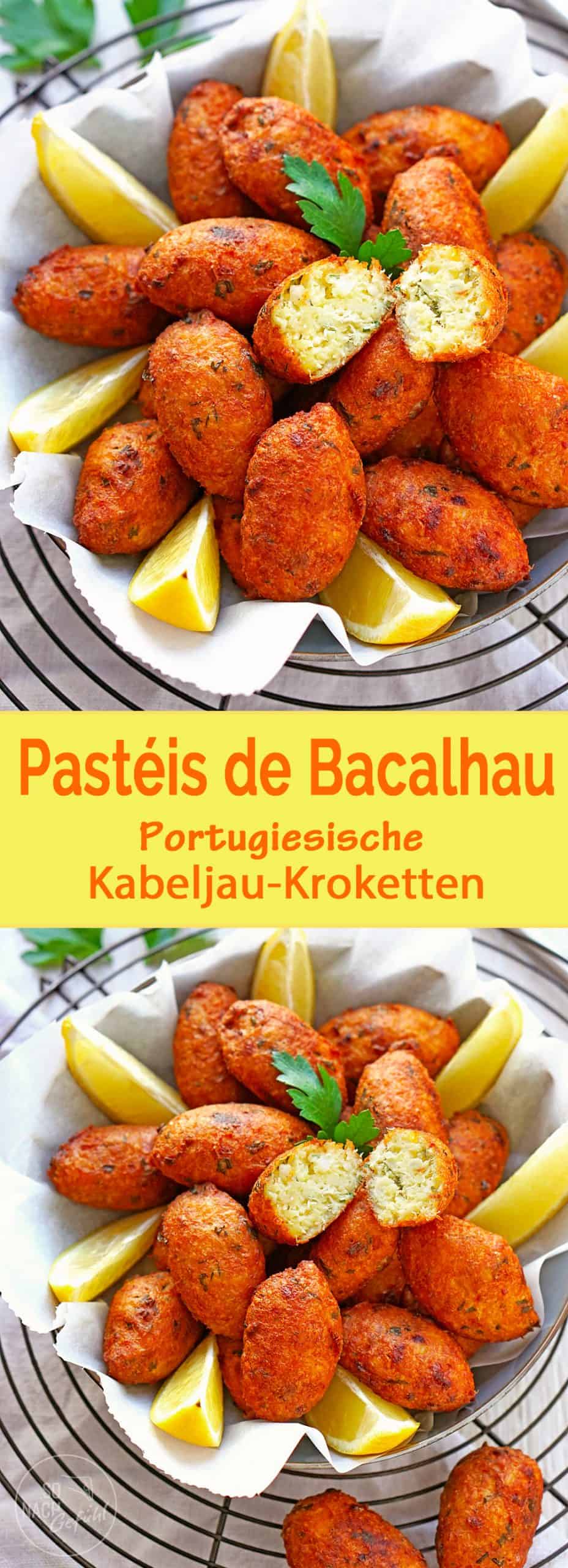 Banner Pastéis de Bacalhau – Kabeljau-Kroketten