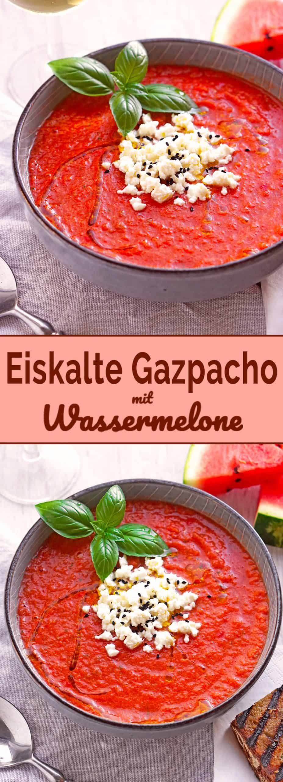 Banner Eiskalte Gazpacho mit Wassermelone