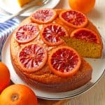 Sizilianischer Orangenkuchen mit Blutorange