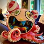 Skulptur im Restaurant Tim Raue