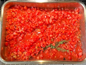 Tomaten schmoren