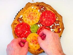 Tarte belegen