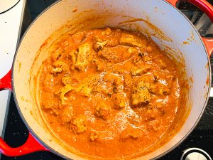 Butter Chicken ziehenlassen