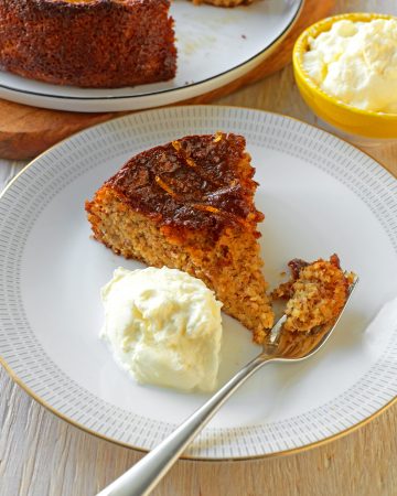 Orangenkuchen mit Mandeln