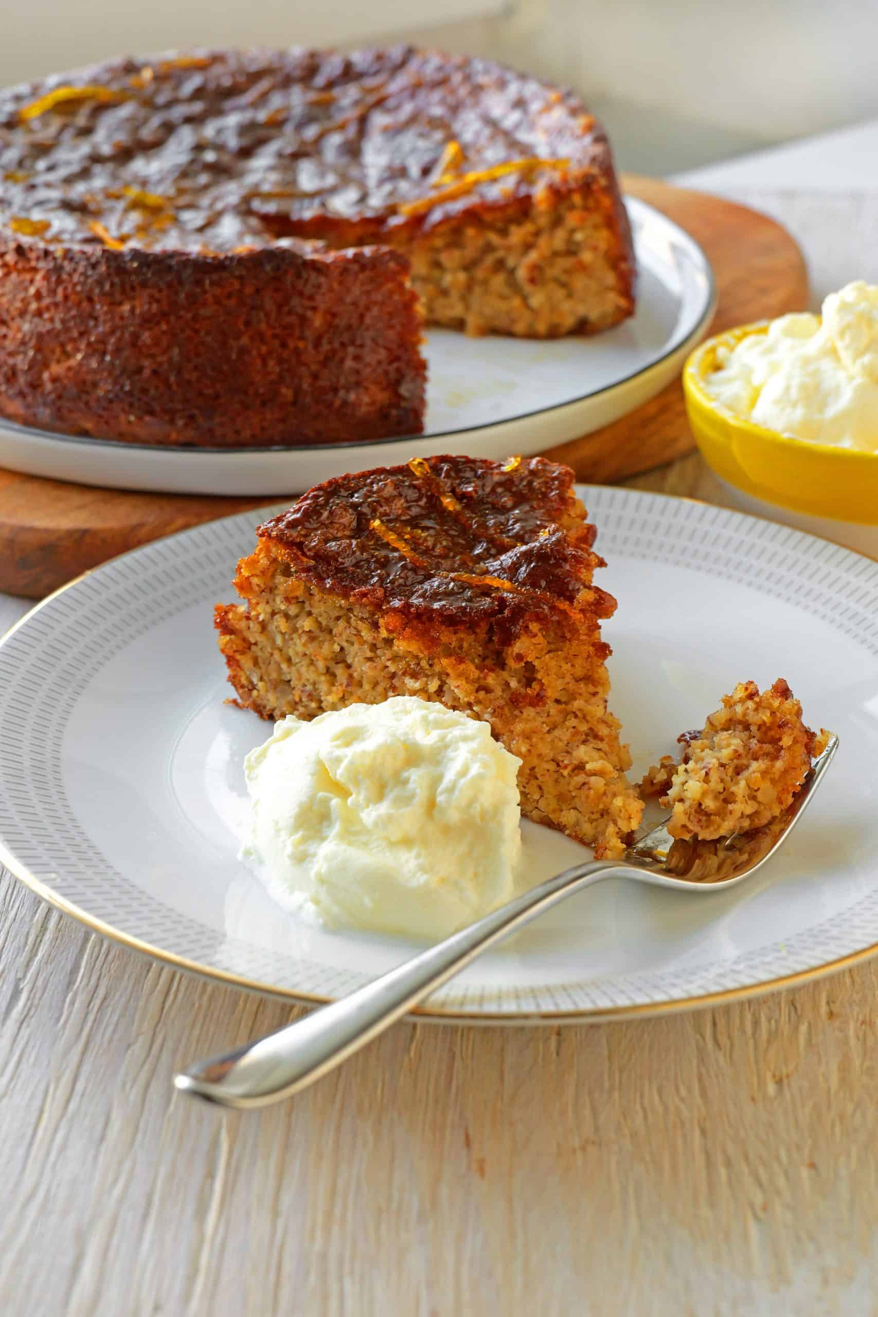 Orangenkuchen weitere Ansicht