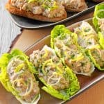 Thunfischcreme angerichtet