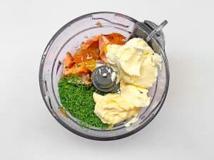 Zutaten im Blitzhacker